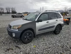 Salvage cars for sale at Barberton, OH auction: 2001 Toyota Rav4