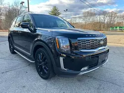 Salvage cars for sale at North Billerica, MA auction: 2020 KIA Telluride SX