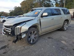 2017 Cadillac Escalade ESV Premium Luxury en venta en Eight Mile, AL