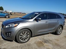 Salvage cars for sale at Longview, TX auction: 2017 KIA Sorento SX