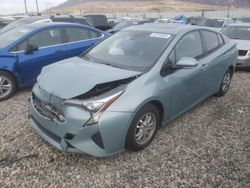 Salvage cars for sale from Copart Farr West, UT: 2017 Toyota Prius