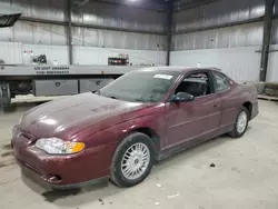 Salvage cars for sale from Copart Des Moines, IA: 2000 Chevrolet Monte Carlo LS