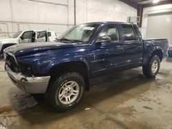 Dodge salvage cars for sale: 2002 Dodge Dakota Quad SLT