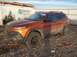 Vehiculos salvage en venta de Copart Cleveland: 2016 Jeep Cherokee Trailhawk