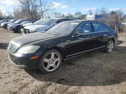 Mercedes-Benz salvage cars for sale: 2008 Mercedes-Benz S 550