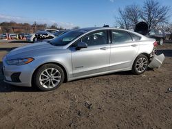 Salvage cars for sale at Baltimore, MD auction: 2019 Ford Fusion SE