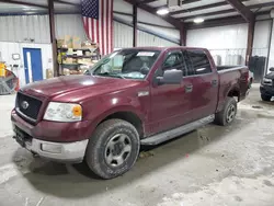 Salvage trucks for sale at West Mifflin, PA auction: 2004 Ford F150 Supercrew