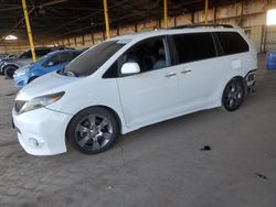 Salvage cars for sale at Phoenix, AZ auction: 2015 Toyota Sienna Sport