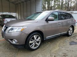 Nissan salvage cars for sale: 2013 Nissan Pathfinder S