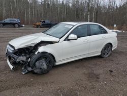 Mercedes-Benz salvage cars for sale: 2009 Mercedes-Benz C 300 4matic