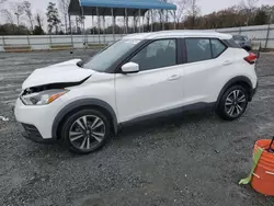 2018 Nissan Kicks S en venta en Spartanburg, SC