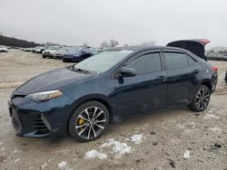 Salvage cars for sale at West Warren, MA auction: 2018 Toyota Corolla L