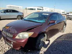 Salvage cars for sale at Phoenix, AZ auction: 2005 Scion TC