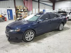 Chevrolet Impala lt salvage cars for sale: 2019 Chevrolet Impala LT