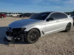 Salvage cars for sale at Houston, TX auction: 2019 BMW 540 I