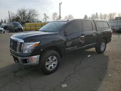 Salvage cars for sale at Woodburn, OR auction: 2018 Nissan Titan S