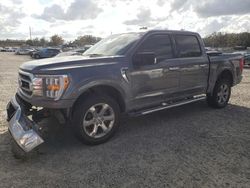 Salvage cars for sale at Riverview, FL auction: 2022 Ford F150 Supercrew