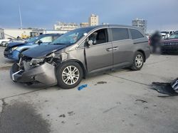 Salvage cars for sale from Copart New Orleans, LA: 2012 Honda Odyssey EX