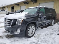 Cadillac salvage cars for sale: 2019 Cadillac Escalade ESV Platinum