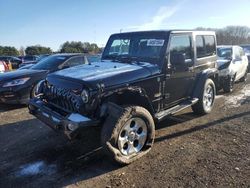 Jeep salvage cars for sale: 2014 Jeep Wrangler Sahara