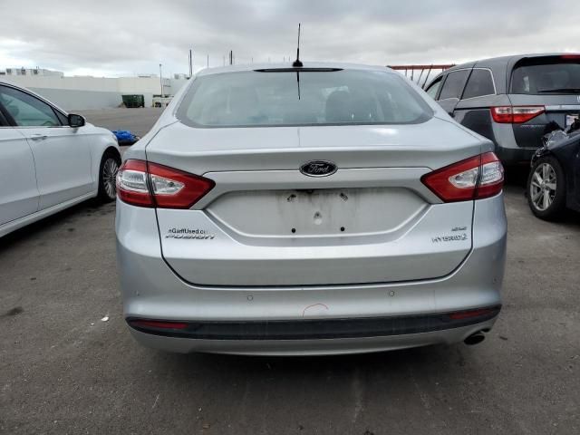 2016 Ford Fusion SE Hybrid