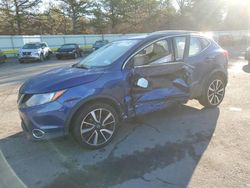 Nissan Rogue Sport s salvage cars for sale: 2018 Nissan Rogue Sport S