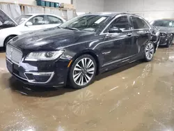 Salvage cars for sale at Elgin, IL auction: 2017 Lincoln MKZ Reserve