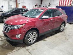 Salvage cars for sale from Copart Billings, MT: 2020 Chevrolet Equinox Premier