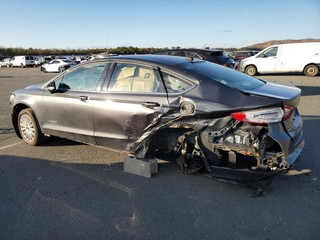 2016 Ford Fusion SE Hybrid