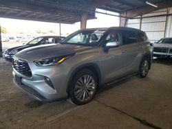 2022 Toyota Highlander Hybrid Platinum en venta en American Canyon, CA