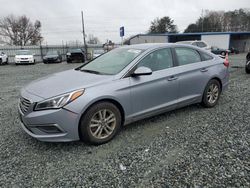 Salvage cars for sale from Copart Mebane, NC: 2017 Hyundai Sonata SE