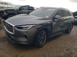 Carros salvage a la venta en subasta: 2022 Infiniti QX50 Sensory