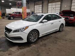 Salvage cars for sale at Blaine, MN auction: 2017 Hyundai Sonata Sport