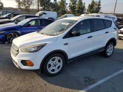 Ford salvage cars for sale: 2018 Ford Escape S