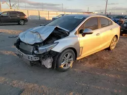 Salvage cars for sale at Greenwood, NE auction: 2017 Chevrolet Cruze LT