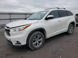 Toyota Highlander Vehiculos salvage en venta: 2014 Toyota Highlander LE