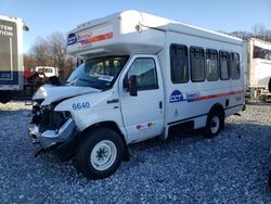 Salvage trucks for sale at York Haven, PA auction: 2018 Ford Econoline E350 Super Duty Cutaway Van