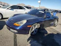 Salvage cars for sale at North Las Vegas, NV auction: 2001 Porsche Boxster