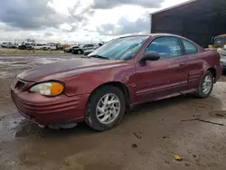 Pontiac Vehiculos salvage en venta: 2002 Pontiac Grand AM SE