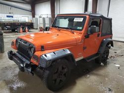 Jeep salvage cars for sale: 2005 Jeep Wrangler / TJ Sport