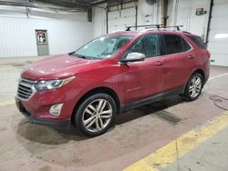 Chevrolet Vehiculos salvage en venta: 2018 Chevrolet Equinox Premier