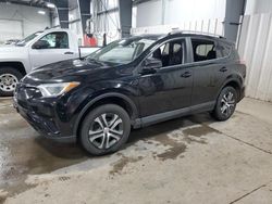 Salvage cars for sale at Ham Lake, MN auction: 2018 Toyota Rav4 LE