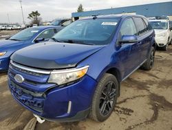 Ford Edge salvage cars for sale: 2014 Ford Edge SEL