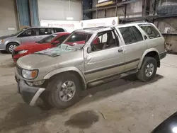 Salvage cars for sale at Eldridge, IA auction: 1999 Nissan Pathfinder LE