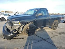 Salvage cars for sale from Copart Grand Prairie, TX: 2015 Dodge RAM 1500 ST