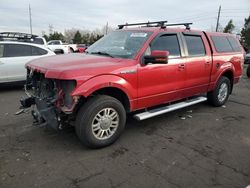 Salvage cars for sale from Copart Denver, CO: 2012 Ford F150 Supercrew