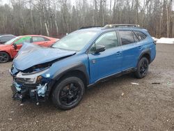 Salvage cars for sale at Cookstown, ON auction: 2022 Subaru Outback Wilderness