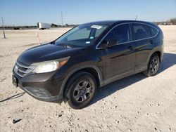 Salvage cars for sale at New Braunfels, TX auction: 2014 Honda CR-V LX