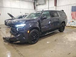 Salvage cars for sale at Franklin, WI auction: 2023 Chevrolet Suburban K1500 LT