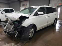 Salvage cars for sale at Elgin, IL auction: 2017 KIA Sedona LX